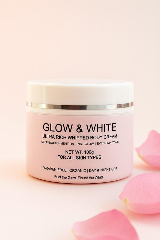 Glow & White Body Cream 100gm Each (Pack of 2) - Nithin's Garage
