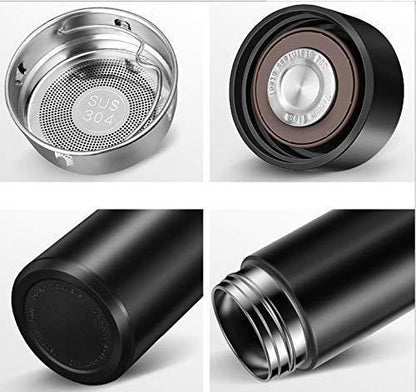 LED Temperature Display Flask - Nithin's Garage