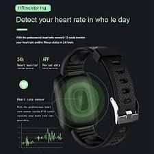 ID116 Plus Smart Bracelet Fitness Tracker Color Screen Smartwatch Heart Rate Blood Pressure Pedometer Sleep Monitor - Nithin's Garage