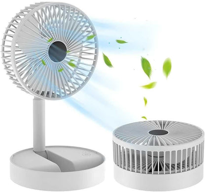 Powerful Rechargeable High Speed Table Desk Fan - Nithin's Garage