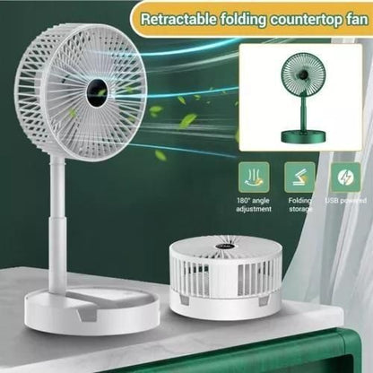 Powerful Rechargeable High Speed Table Desk Fan - Nithin's Garage