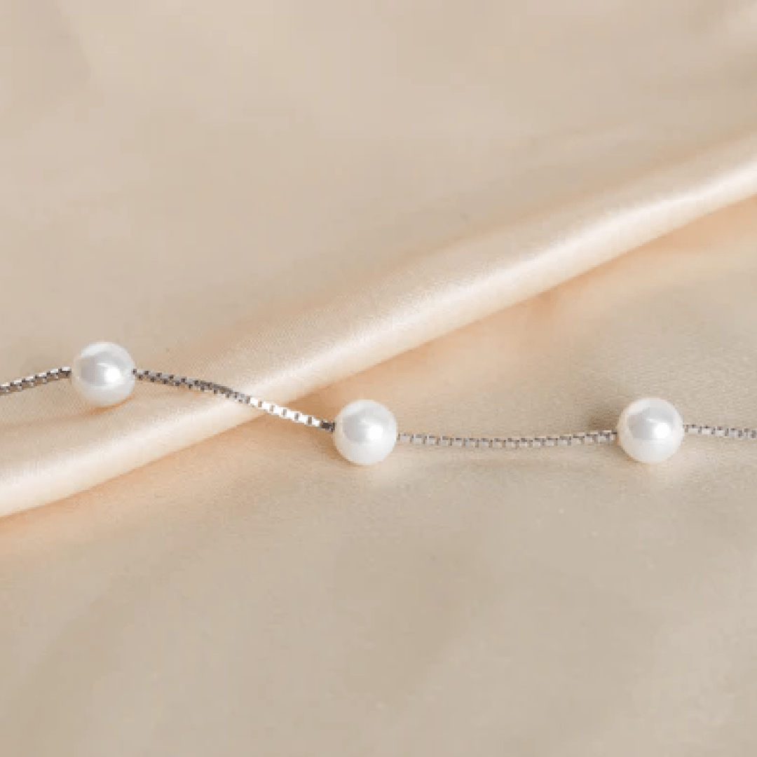Pearl Bracelet - Nithin's Garage